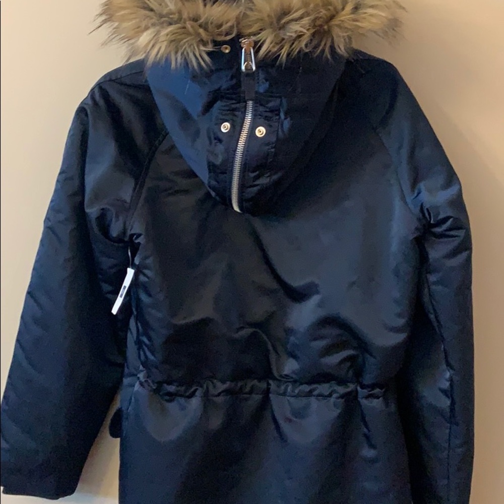 GAP faux fur trim Snorkel Parka NWT - Picture 2 of 6